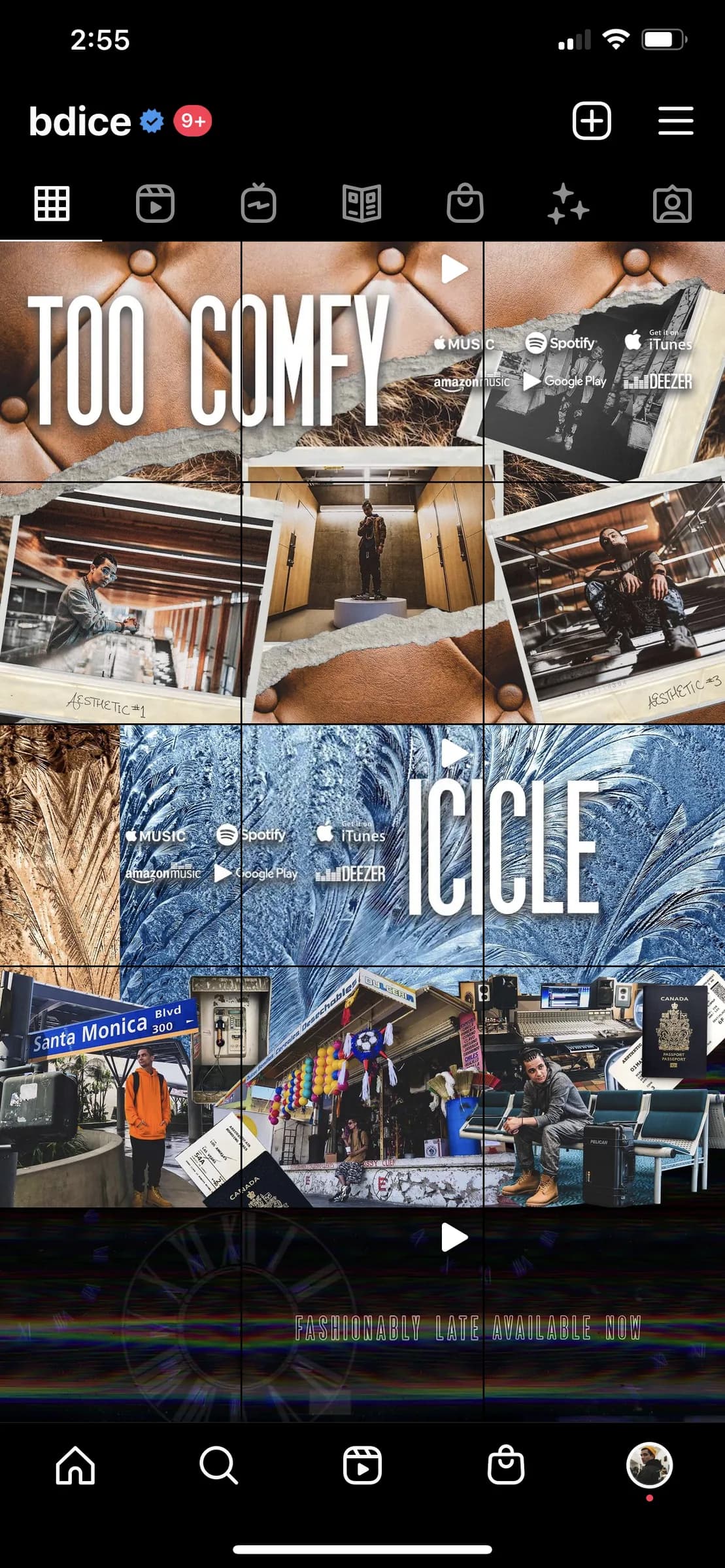 Aesthetic Instagram design 3
